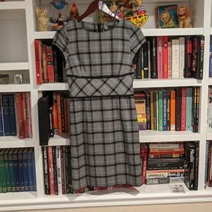 NWT THML Plaid/Checked Dress